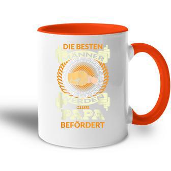 Die Besten Männer Werden Zum Papa Befodered Tasse Zweifarbig - Geschenkecke