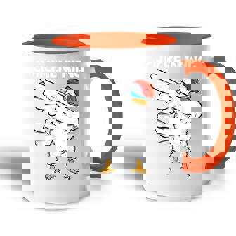 Diseño De Pollo Fresco Para Hombres Papá Gallo Animales Amantes De Las Aves Accent Mug - Regaloses