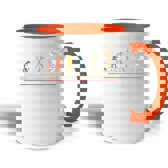 Diseño Evoluciónoleibol Yoley Playa O Sala Accent Mug - Regaloses