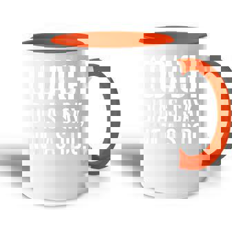 Divertida De Entrenador – Nuevo Regalo Retro Barato De Entrenamiento Deportivo Accent Mug - Regaloses