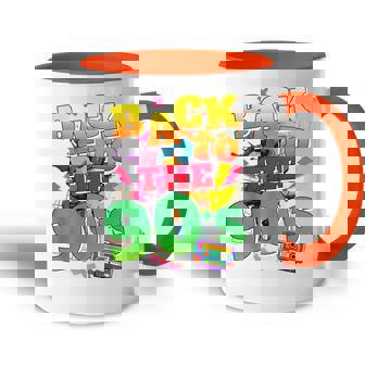 Divertida Fiesta Temática Retro De Los 90 Años 90 Accent Mug - Regaloses