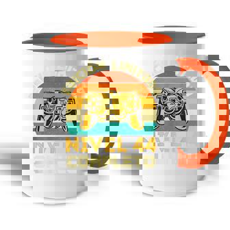 Edición Limitada Nivel 44 Completo Gamer Cumpleaños 44 Años Accent Mug - Regaloses
