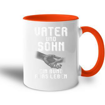 Fater & Sohn Ein Bund Für's Leben Father's Day Partner Look Tasse Zweifarbig - Geschenkecke