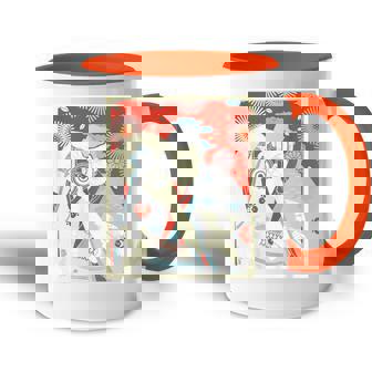 Fotógrafo Samurai Guerrero Armadura Espada Máscara Accent Mug - Regaloses