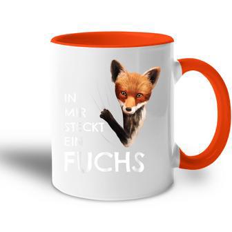 Fox Costume Children's Clothing In Mir Steckt Ein Fuchs Tasse Zweifarbig - Geschenkecke