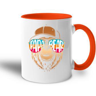 Papa Bearatertag Für Papa Der Lustige Papa Bear Sagt Tasse Zweifarbig - Geschenkecke