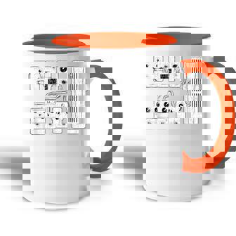 Guitarrista Tabla De Pedal Regalos Para Guitarrista Tocar Guitarras Accent Mug - Regaloses