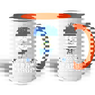 Hecho En Nicaragua Bandera Nicaragua Accent Mug - Regaloses