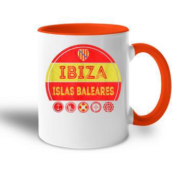 Ibiza Baleares Souveniracaciones España Accent Mug - Regaloses