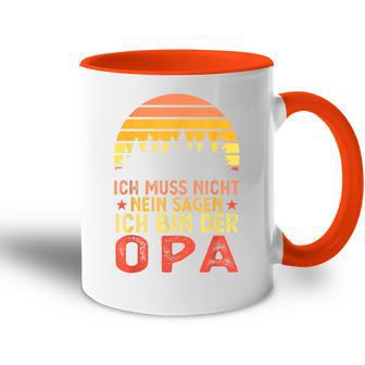 Ich Bin Der Opa Papa Family Tasse Zweifarbig - Geschenkecke