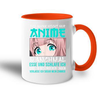 Ich Gucke Nicht Nur Anime Manga Kawaii Tasse Zweifarbig - Geschenkecke