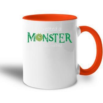 Ich Schuf Ein Monster Das Sie Mich Nennt Papaatertag Tasse Zweifarbig - Geschenkecke