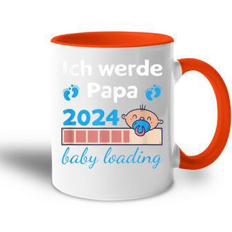 Ich Werde Papa 2024 Future Father Tasse Zweifarbig - Geschenkecke