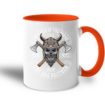 I'm A Man Of The Norse Lustiger Wikinger Ehemann Papa Tasse Zweifarbig - Geschenkecke