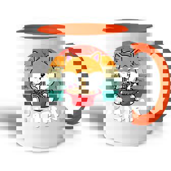 Kawaii Fideos Japoneses Lindo Anime Perro Shiba Inu Ramen Sin Mangas Accent Mug - Regaloses