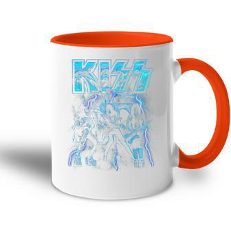 Kiss Blue Blitz Tasse Zweifarbig - Seseable