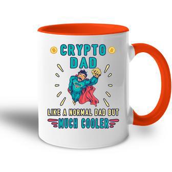 Krypto Dad Bitcoin Miner Lustige Kryptowährung Papa Tasse Zweifarbig - Geschenkecke