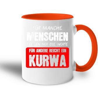 Kurwa Poland Pole Warsaw Tasse Zweifarbig - Geschenkecke