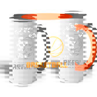 Laida Es Mejor Con El Baloncesto Cita De Baloncesto Accent Mug - Regaloses