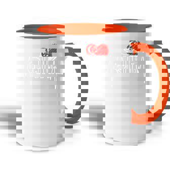 Ligne D'horizon De Singapour Battement Cœur Asie Singapura Accent Mug - Cadeauxyz