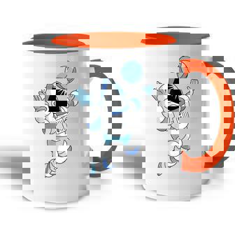 Lindo Astronauta Deoleibol Accent Mug - Regaloses