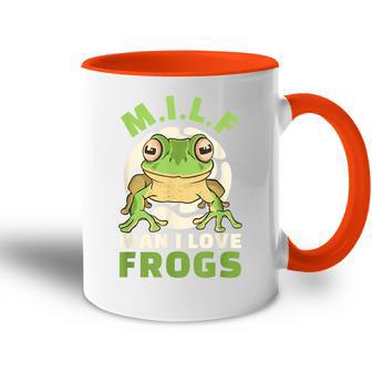 Man Ich Liebe Frogs MILF Frog Tasse Zweifarbig - Geschenkecke