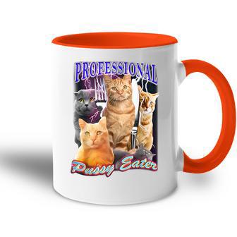 Mangeur De Chatte Professionnel Chat Drôle Accent Mug - Cadeauxyz