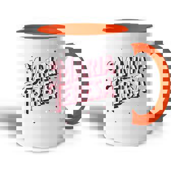 Maria Teresa Nombre Personalizado Accent Mug - Regaloses