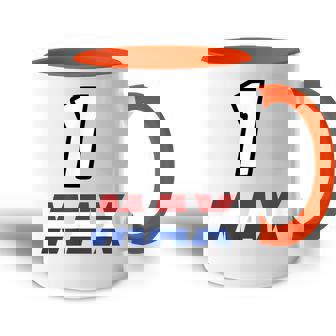 Max 1 Formulaer Racing Driver Campeón Del Mundo De Holanda 33 Accent Mug - Regaloses