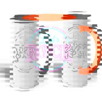 Mi Música Es Rock And Roll Let's Rock Sin Mangas Accent Mug - Regaloses