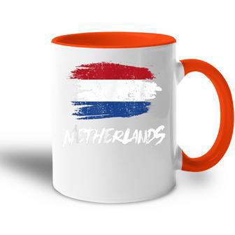 Netherlands Flag Netherlands Flag Holland Fan Tasse Zweifarbig - Geschenkecke