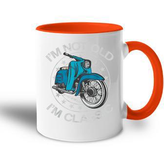 Not Old I'm Classic Schwalbe Kr51 Simson Moped Tasse Zweifarbig - Seseable