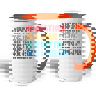 Padrino Hombre Mito Leyenda Ahijado Padrino Accent Mug - Regaloses