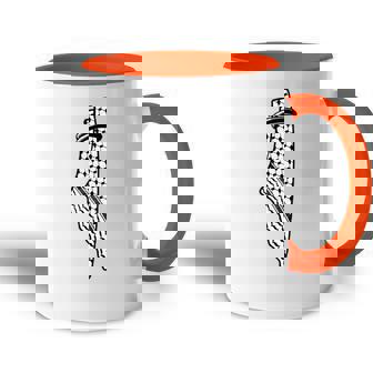 Palestina Libre Con Logotipo Palestine Falastini Accent Mug - Regaloses