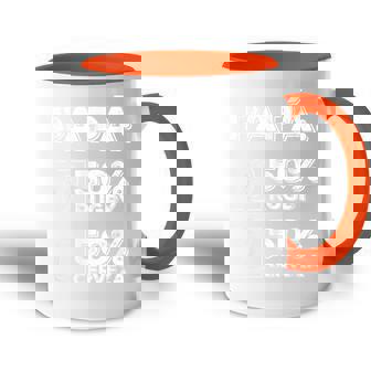 Papa 50 Rugby 50 Cerveza Dia Del Padre Hombre Regalo Accent Mug - Regaloses