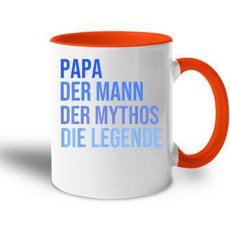 Papa Der Mann Der Mythos Die Legende Tasse Zweifarbig - Geschenkecke