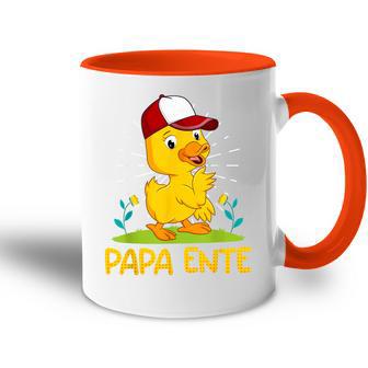 Papa Ente Entenliebhaber Männer Enten Tasse Zweifarbig - Geschenkecke