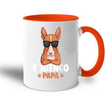 Podenco Dog Papa Podenco Ibicenco Tasse Zweifarbig - Geschenkecke