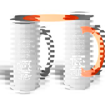 Programador De Javascript Para Papá Divertido Amante Del Café Codificación De Regalos Accent Mug - Regaloses