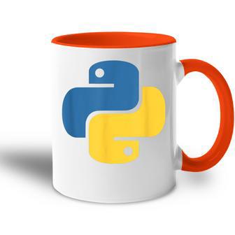 Python Logo Programmer Tasse Zweifarbig - Geschenkecke