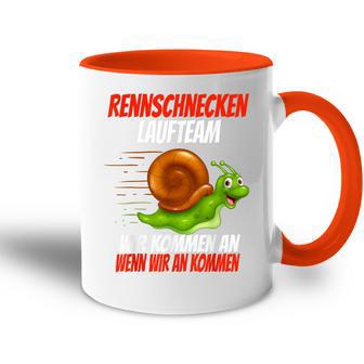 Racing Snails Running Team Jogging Runner Tasse Zweifarbig - Geschenkecke