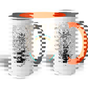 Rock And Roll Guitarraintage Rock And Roll Music Retro Metal Musi Sin Mangas Accent Mug - Regaloses