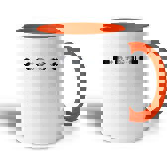 Sistema Solar Fases Lunares Universo Galaxia Astronomía Accent Mug - Regaloses