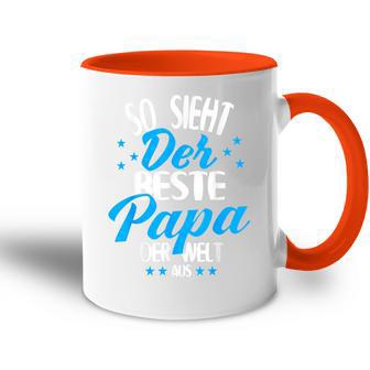 So Sieht Der Beste Papa Der Welt Aus Tasse Zweifarbig - Geschenkecke