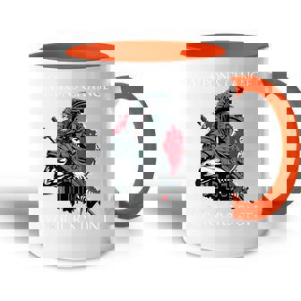 Soldados Camisa Spartan Warrior Combat Accent Mug - Regaloses