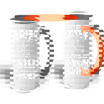 Soy Un Arquitecto No Un Mago Arquitectura Accent Mug - Regaloses