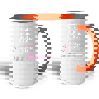 Tata En Cours Annonce La Grossesse Loading Baby Tatie Futur Accent Mug - Cadeauxyz