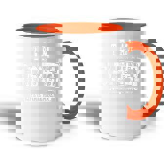 Team Casper Nom De Famille Membre Àie Accent Mug - Cadeauxyz