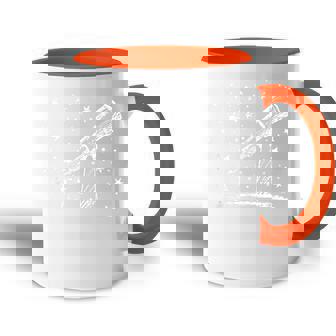 Telescopio Sistema Solar Planetas Galaxia Espacio Astronomía Accent Mug - Regaloses