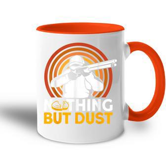 Tiro Al Plato Tiro Al Plato Club De Tiro Nada Más Que Polvo Accent Mug - Regaloses